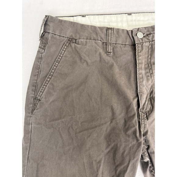 Levi's 505 Trouser Mens Pants 36x32 Brown Straight Leg Cotton Chino - Picture 4 of 11